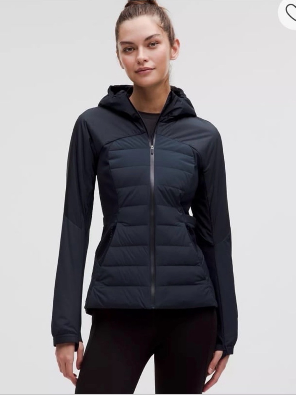 New Lululemon Down for It All 700-Down-Fill Jacket size 8 color black